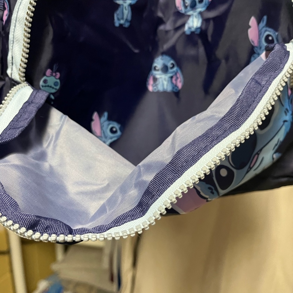 Primark Stitch Kids Backpack - Navy and Light Blue - Picture 6 of 9